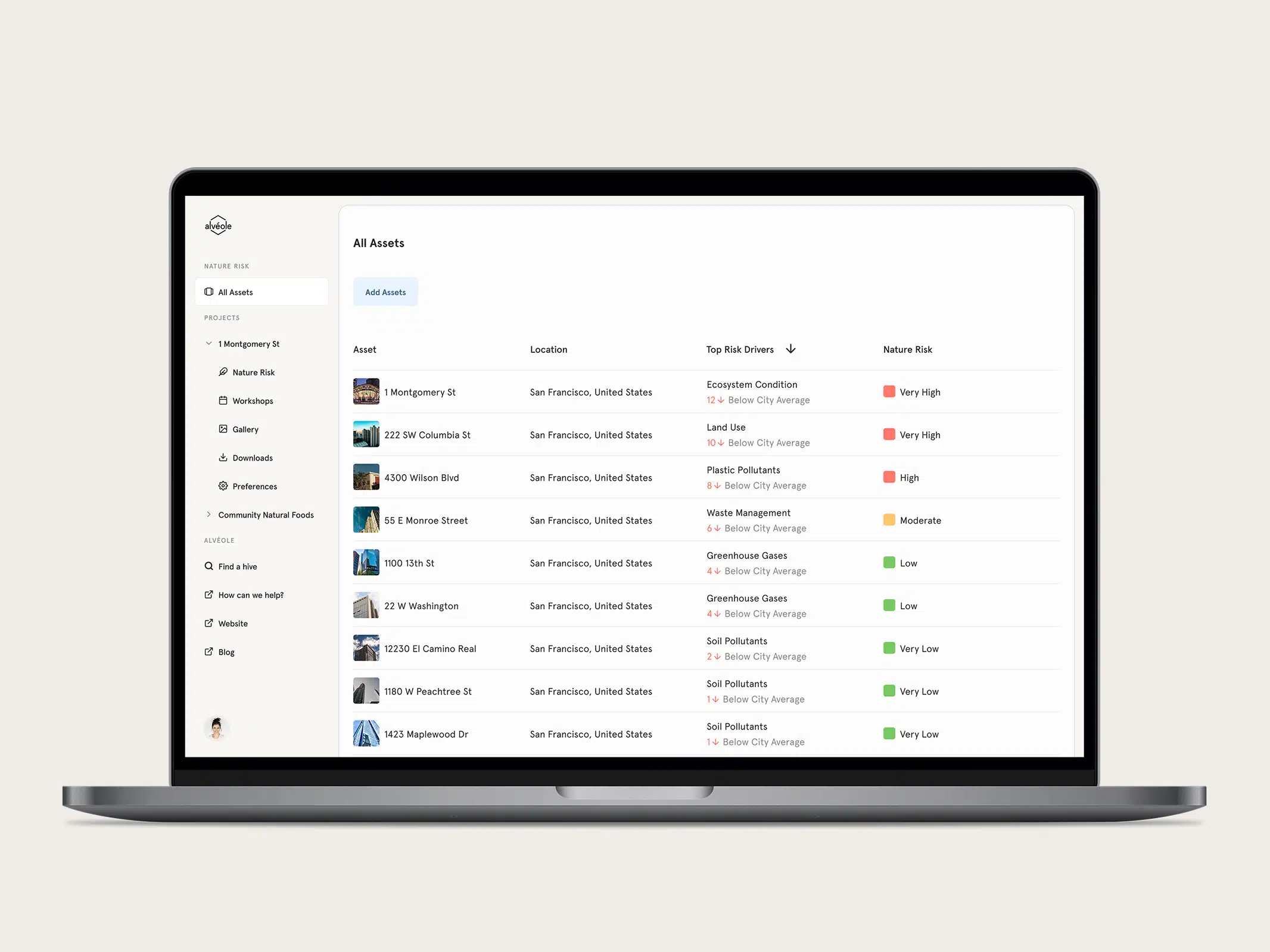 NatureSight app screen
