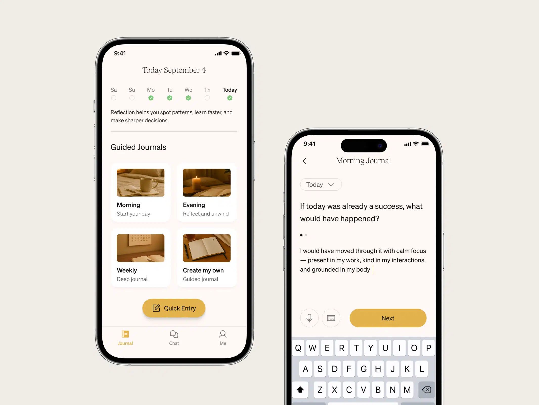 Kin app screen
